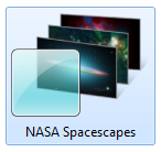 nasaspacescapeswindows7themelogo