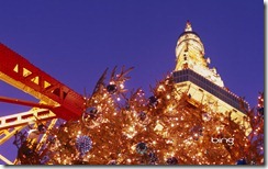 Tokyo Tower and Christmas Tree