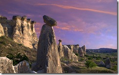 Göreme Milli Parkında Peri Bacaları, Kapadokya, Nevşehir, Türkiye (The Fairy Chimneys at Göreme National Park, Cappadocia, Nevsehir, Turkey)