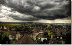 Storm over Rye, England