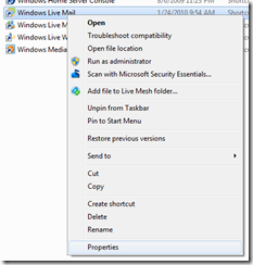 wlmshortcutcontextmenuproperties