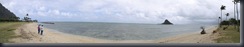 Waikane (Chinamans Hat) Panoramic Sea