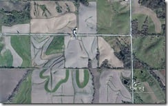 Farm field southwest of Williamsburg, Iowa