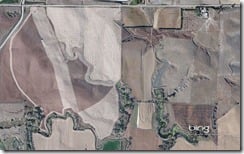Farm field east of Loup City, Nebraska
