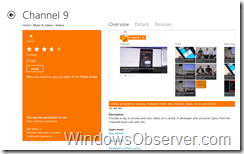 Channel9AppWindows8Store