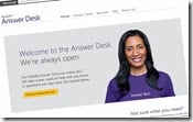 Microsoft Launches Online Answer Desk