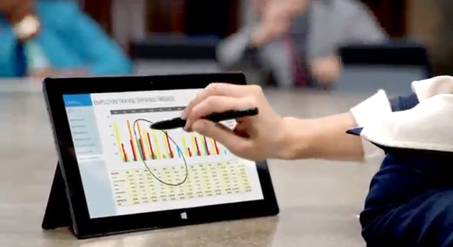 Surface Pro Commercial Debuts As Expected
