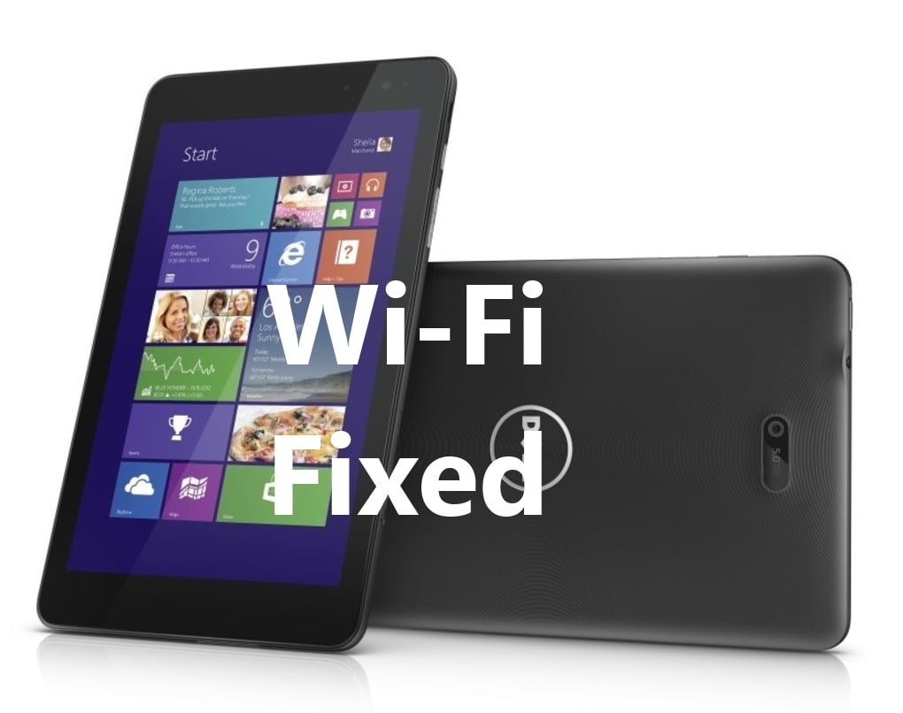 Fix for Dell Venue 8 Pro Wi-Fi Issues Released