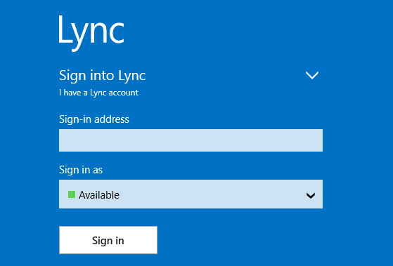 Microsoft Lync App for Windows 8 Updated