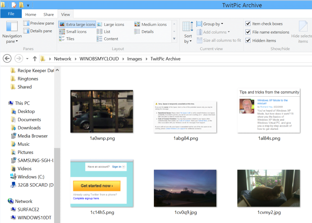 Contact TwitPic Support to fix empty picture archive issues