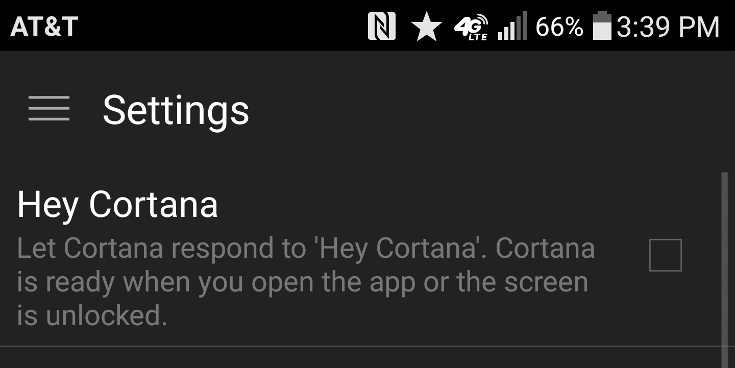 “Hey Cortana” voice command now active for Android app