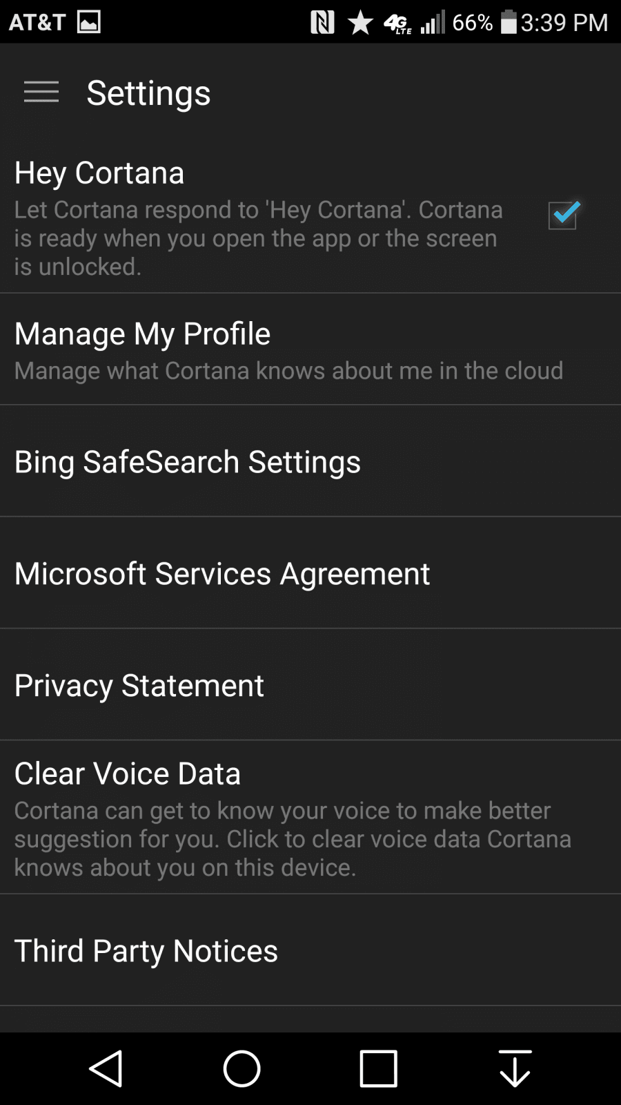 “Hey Cortana” voice command now active for Android app