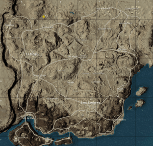 PUBG Miramar Map