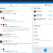 Twitter Progressive Web Apps - Before Background Update