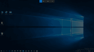 Snipping Toolbar Overlay