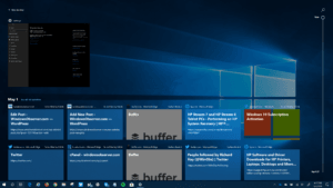Timeline in Build 17134.1 without Acrylic Effect