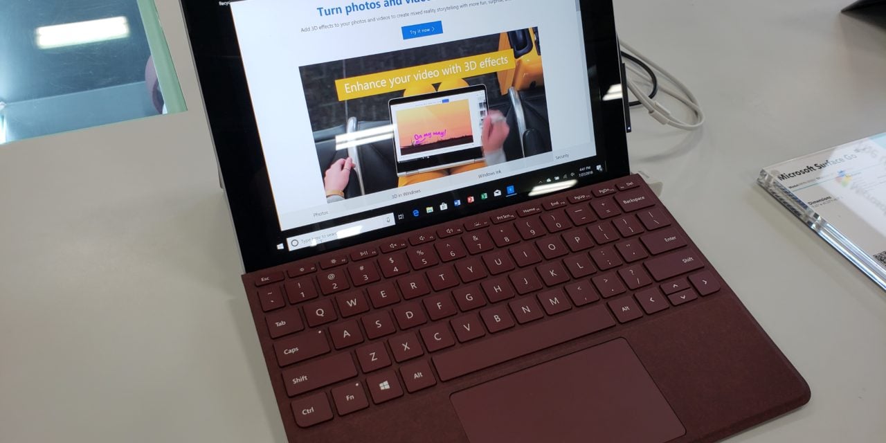 Surface Go – A Mini Hands On
