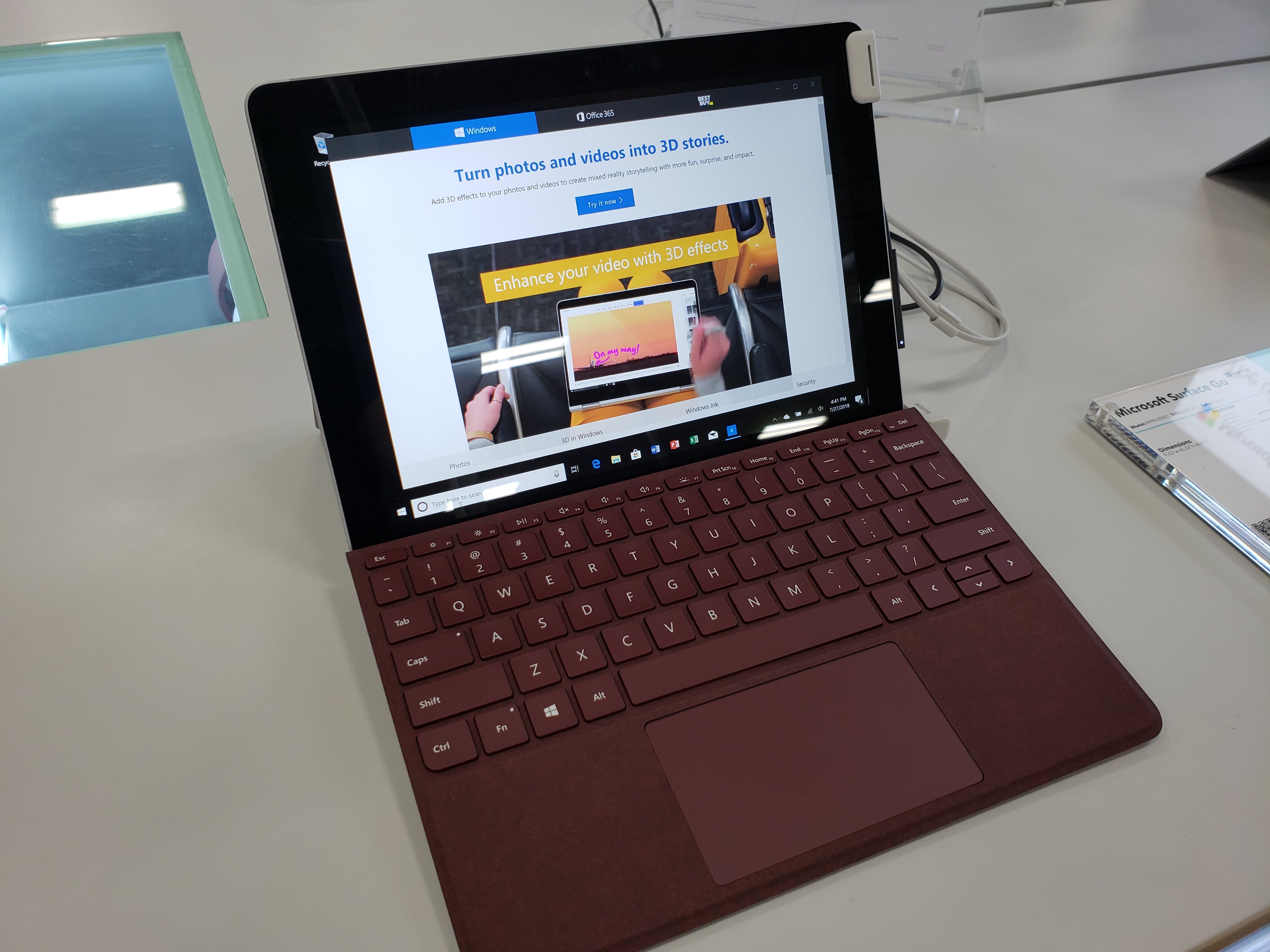 Surface Go at Best Buy