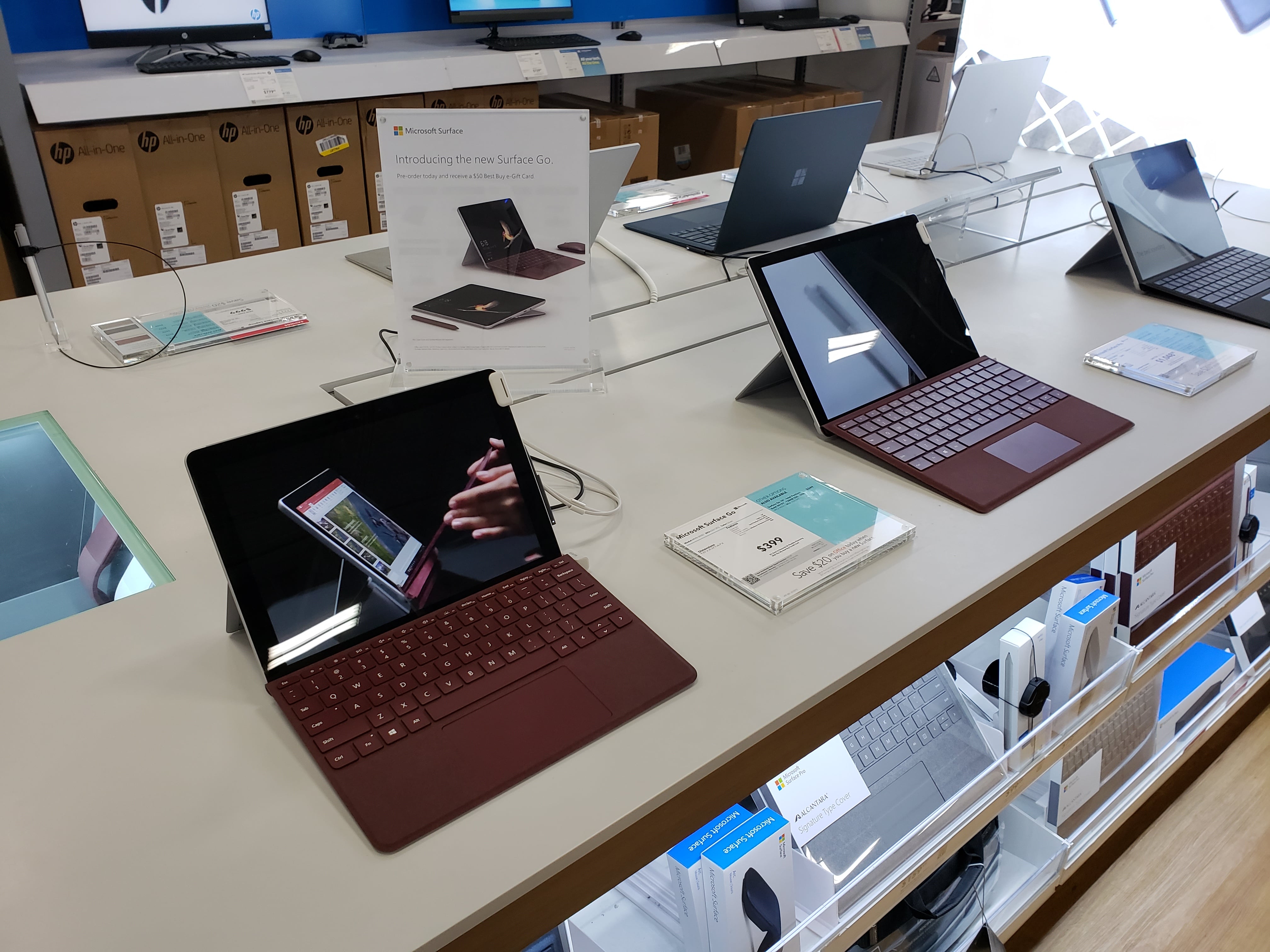 Surface Go at Best Buy