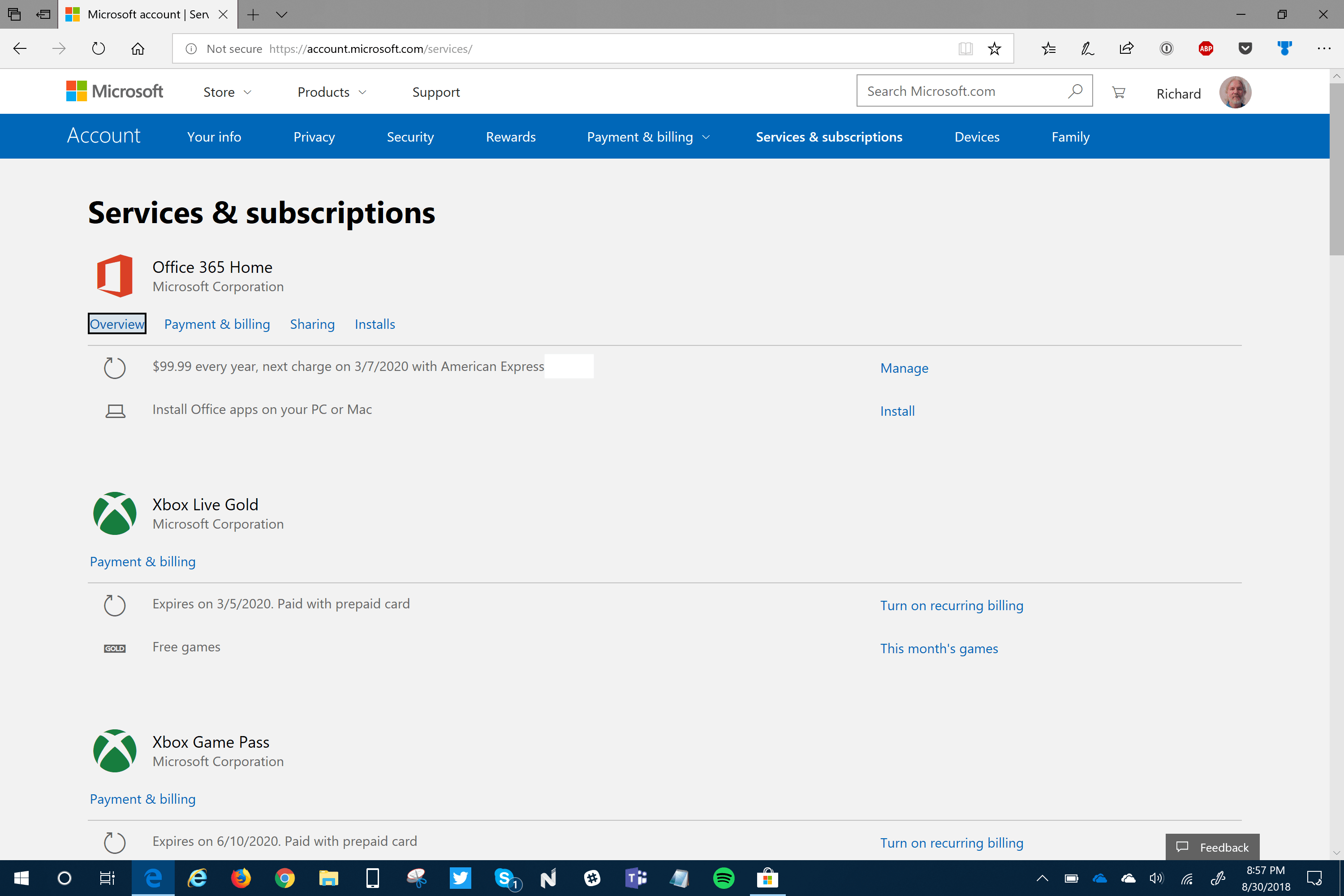 Office 365 Subscription Management