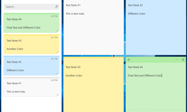 Hands On: Sticky Notes Version 3.0 for Windows 10