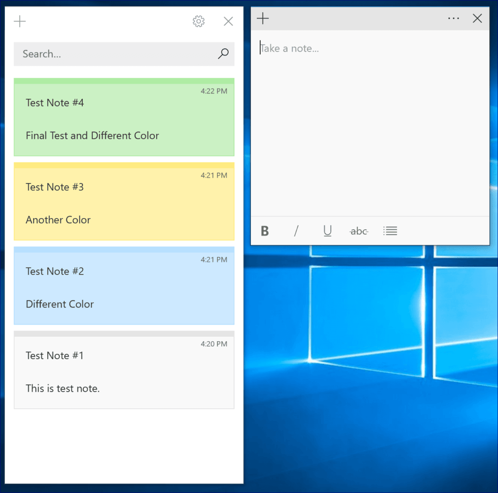 Hands On Sticky Notes Version 3.0 for Windows 10
