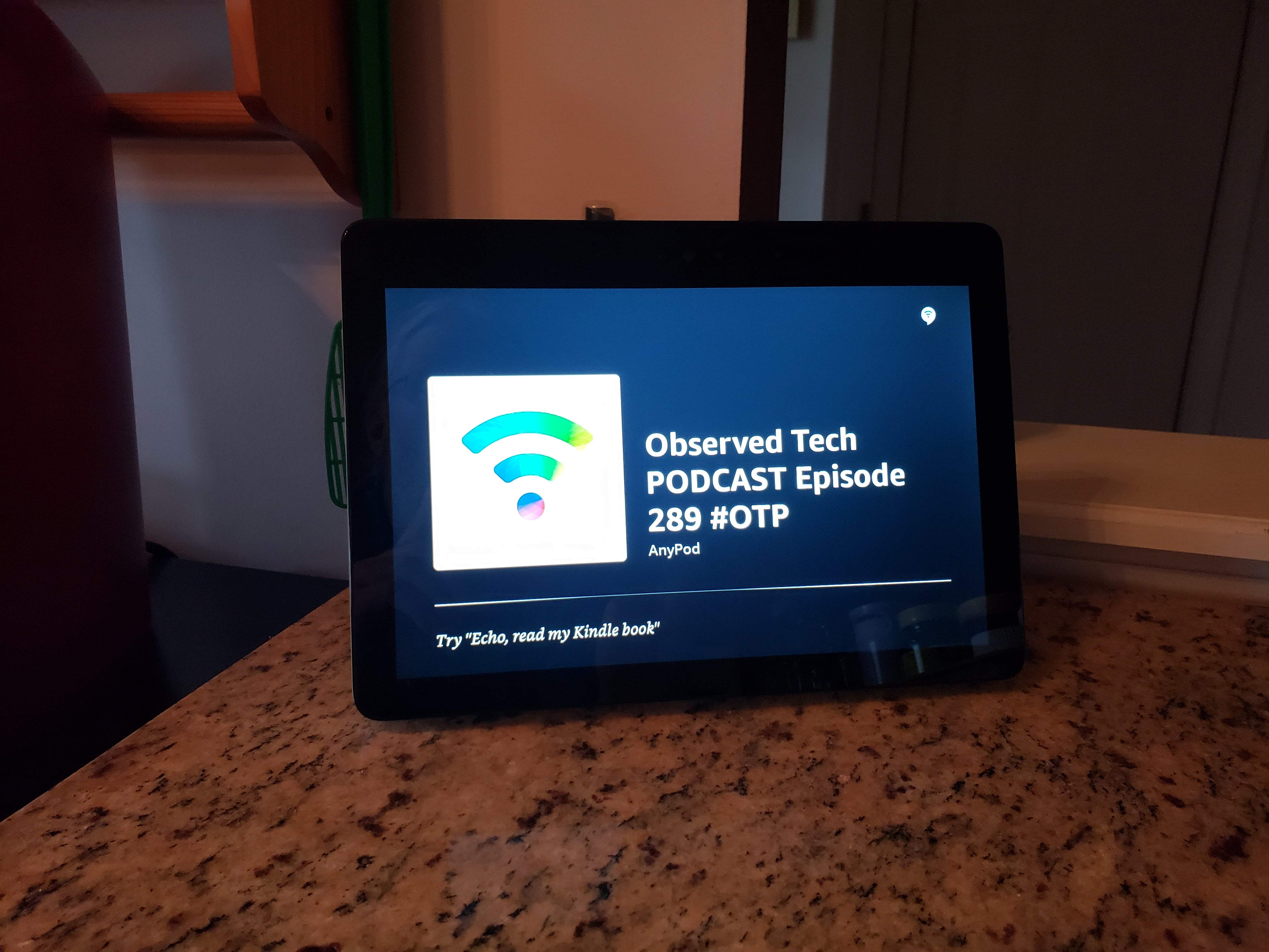 Observed Tech PODCAST on Amazon Echo Show
