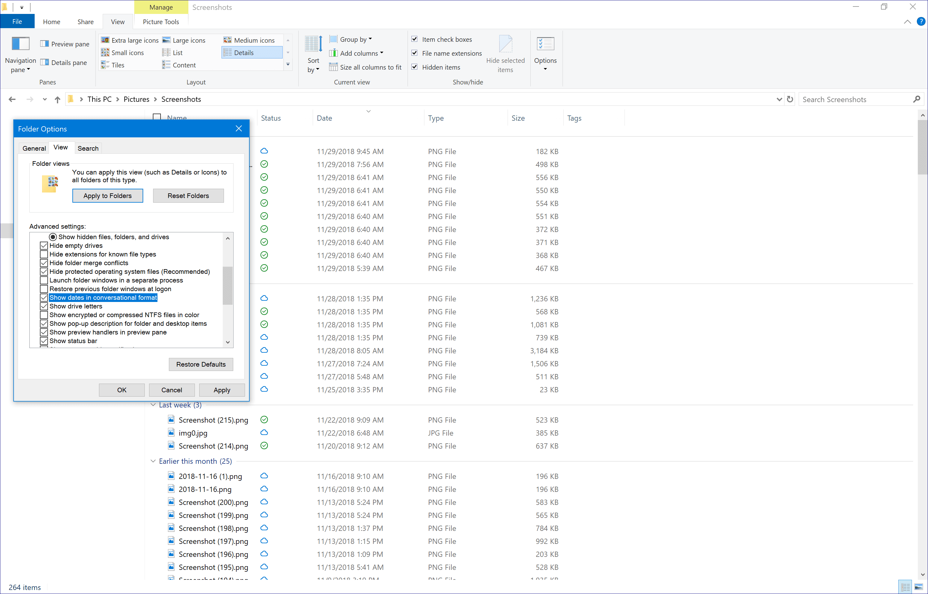 File Explorer in Windows 10 19H1 Build 12890