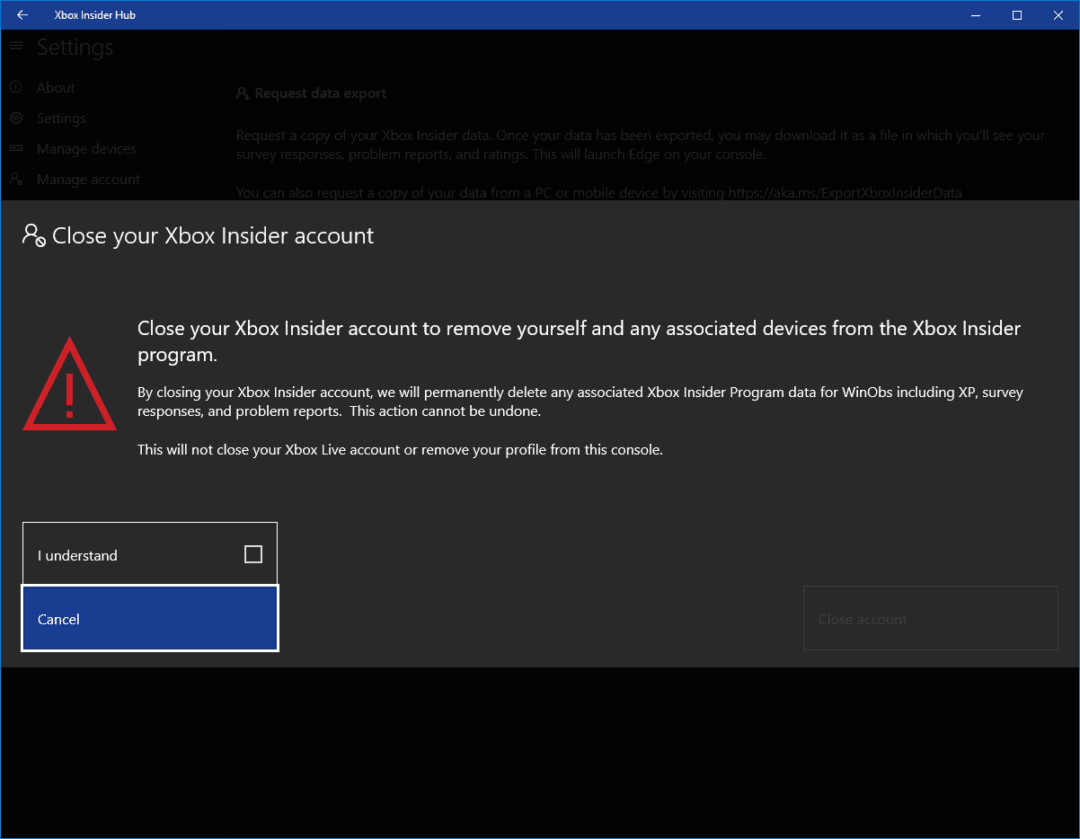 How To Delete Xbox Insider Account and Related Data