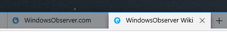 WindowsObserver Favicons on Browser Tabs