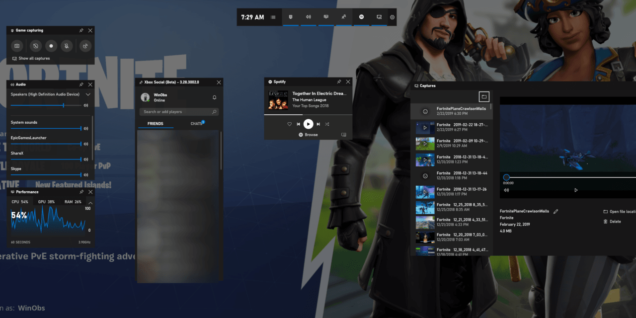 Windows Game Bar – The Makeover Edition