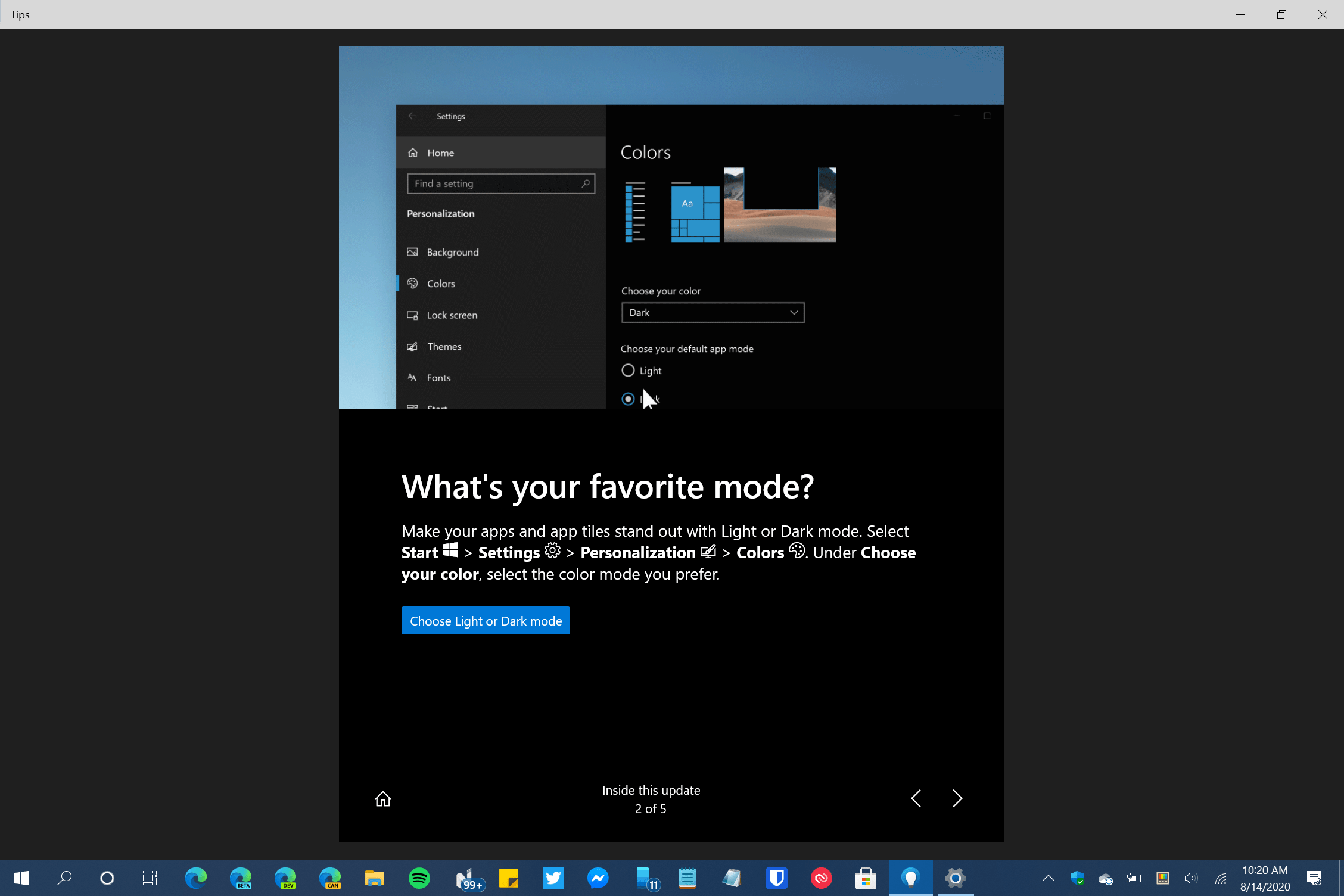 Windows 10 OOBE Update