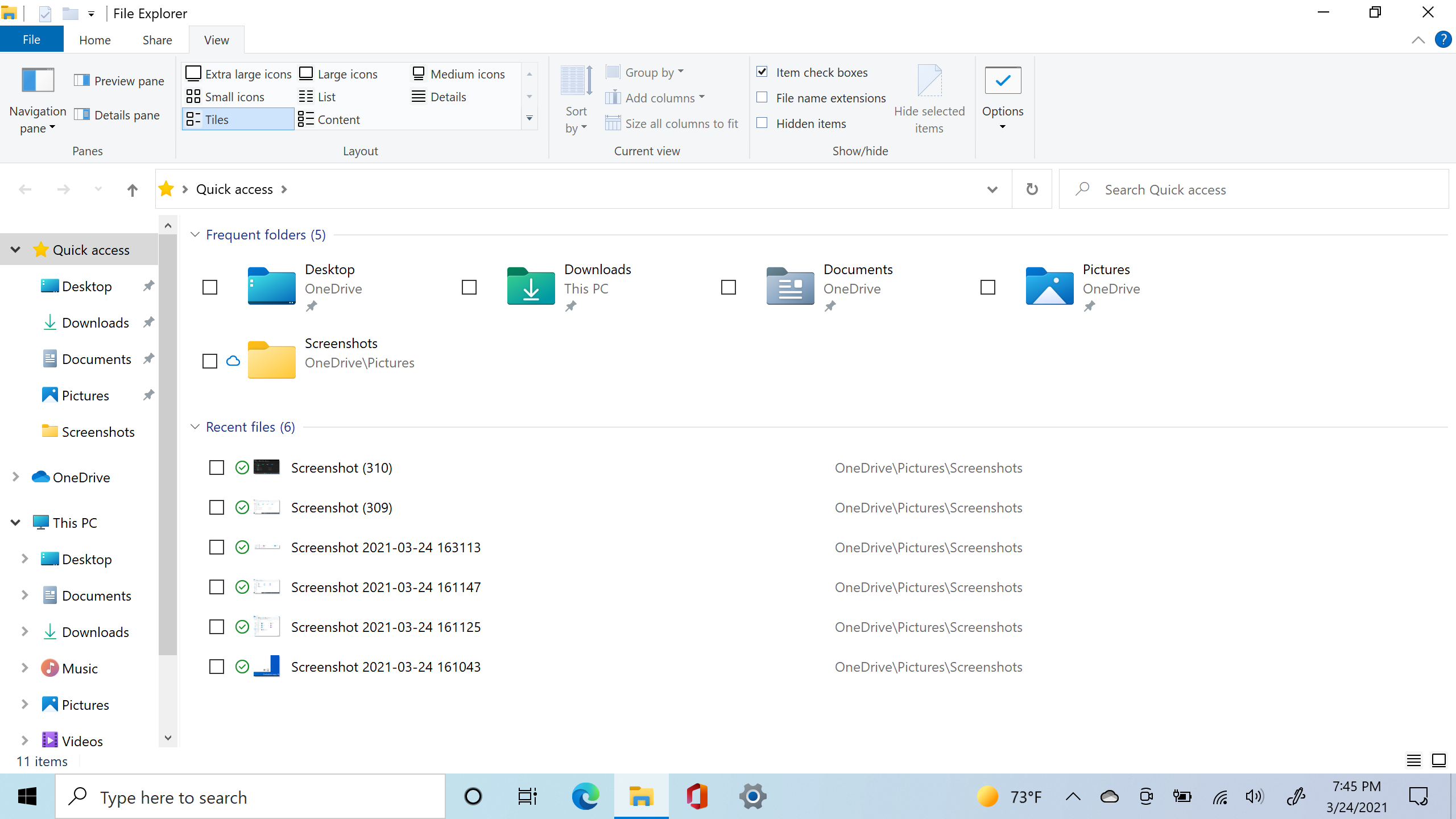 Windows 10 Build 21343 File Explorer Icon Overhaul